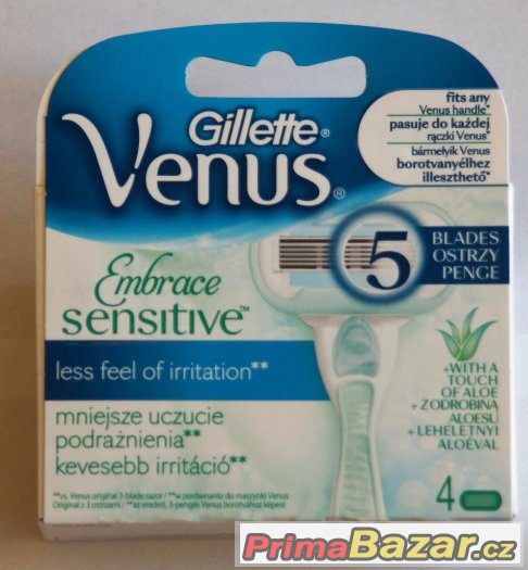 Gillette Venus ProSkin Sensitive náhradní hlavice 4 ks