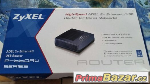 Router Zyxel P-660RU-T3 ADSL 2 ID:063