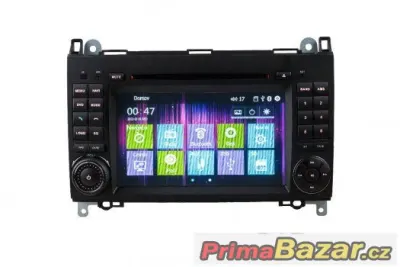 7" Dotykové autorádio pro Mercedes DVBT, DVD, NAV