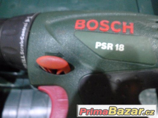 Bosch PSR 18 +bat + kufr
