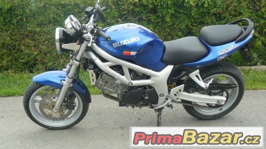 Suzuki SV 650 N, laděný výfuk, nová sada pneu