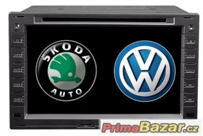 7" Dotykové autorádio VW,ŠKODA,SEAT,DVD,USB,SD s 