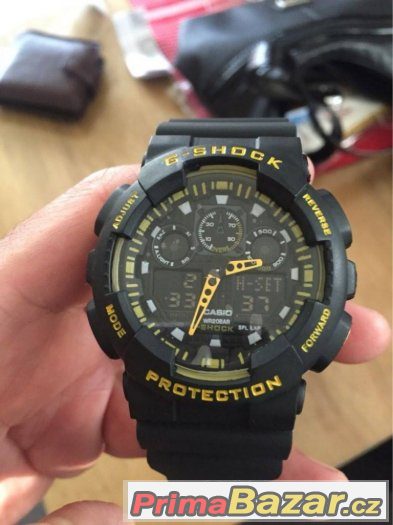 Černo-žluté hodinky Casio G-Shock