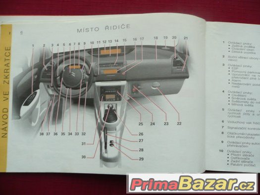 Citroën C4 návod k obsluze, v češtině