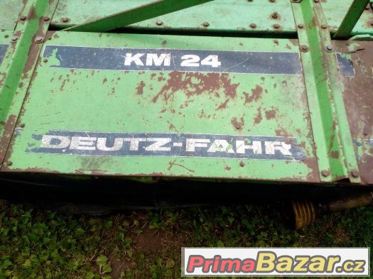 Prodám rotační (bubnovou) sekačku Deutz Fahr KM 24