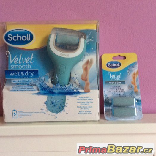 SCHOLL VELVET SMOOTH WET & DRY nový zabalený pilnik na paty