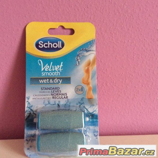 SCHOLL VELVET SMOOTH WET & DRY nový zabalený pilnik na paty