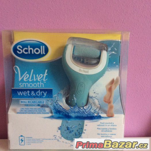 SCHOLL VELVET SMOOTH WET & DRY nový zabalený pilnik na paty