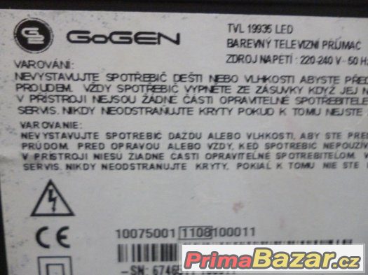 Televize Gogen TVL 19935LED (48cm)