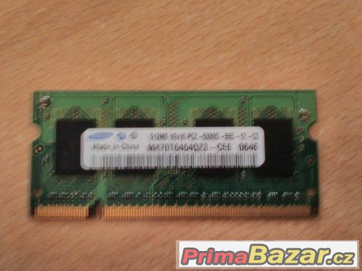 512MB RAM DDR2 (notebooková)