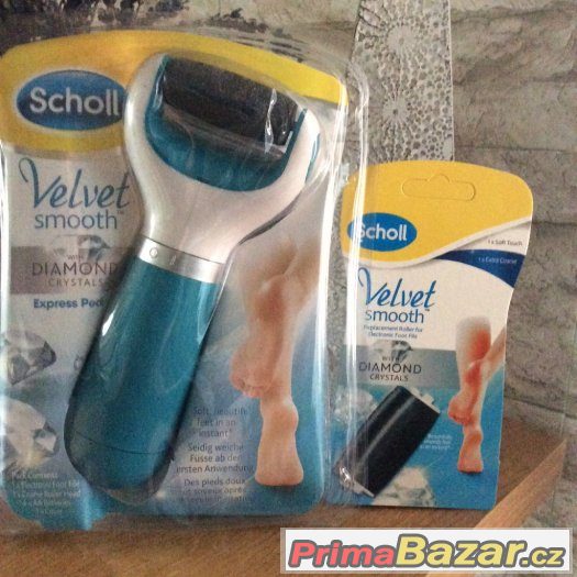 Scholl Velvet Diamond pilnik na paty poštovné 50 .- nová