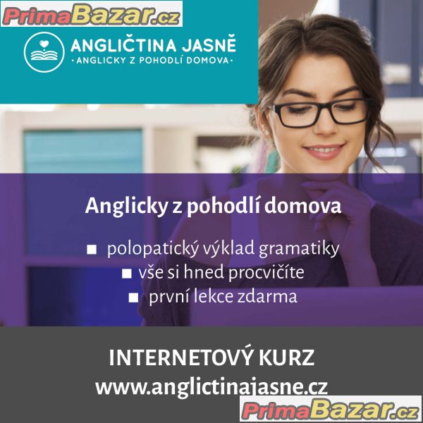 Internetový kurz: ANGLIČTINA JASNĚ