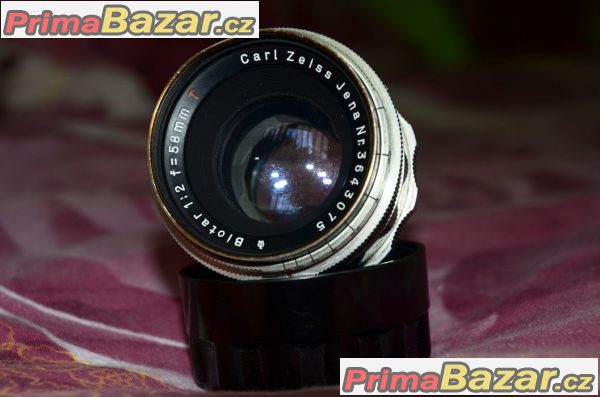 Objektiv Carl Zeiss Jena Biotar 58/2 T na M42