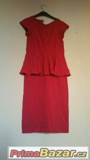 Nové červené šaty - 150 Kč