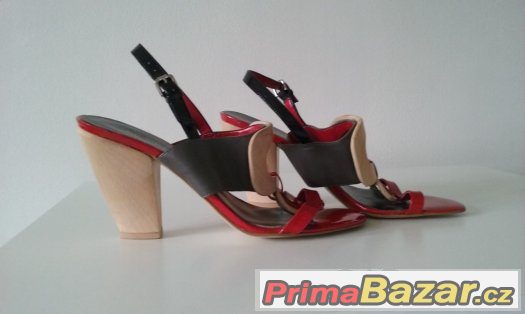 Luxusní barevné sandály zn. NINEWEST