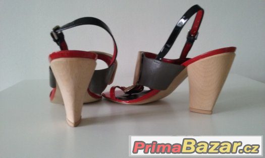 Luxusní barevné sandály zn. NINEWEST