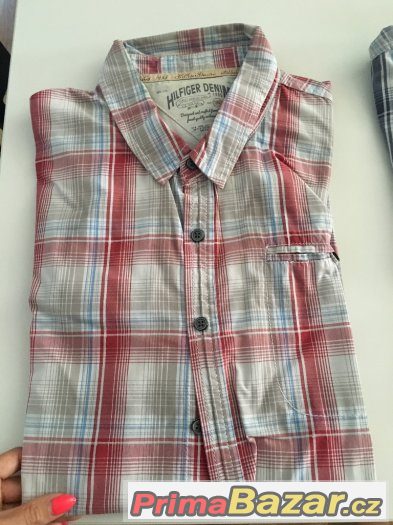 2x Panska košile Hilfiger Denim XXL 2x Panska košile Hilfiger Denim XXL