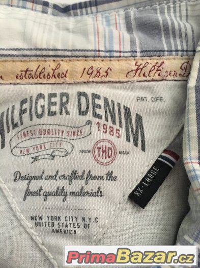 2x Panska košile Hilfiger Denim XXL 2x Panska košile Hilfiger Denim XXL
