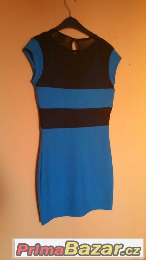 Modročerné šaty Topshop - 150 Kč