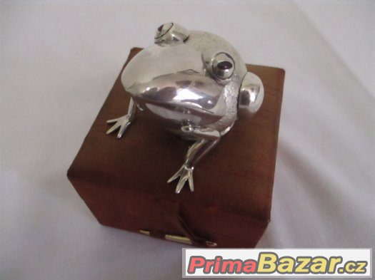 Stříbrná soška Sterling silver Žába A.I. Mulder & P Stříbrná soška Sterling silver Žába A.I. Mulder & P