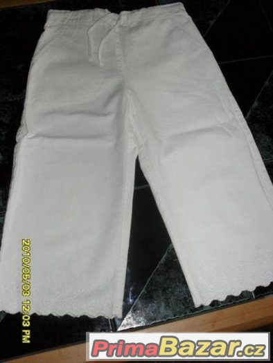 proužkované kalhoty 116-122