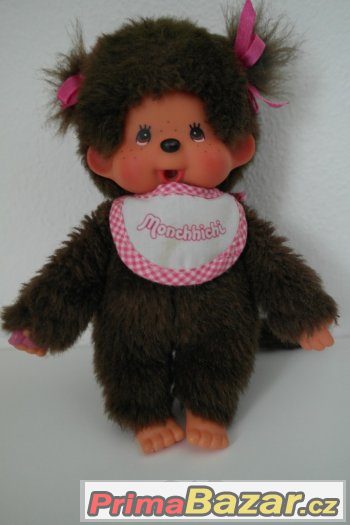 REZERVACEMonchhichi-mončičák-od Sekiguchi-holčička s culíčky