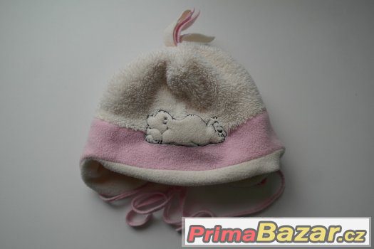 TEPLÉ zimní čepice y fleece-holka 2-3 roky-výběr