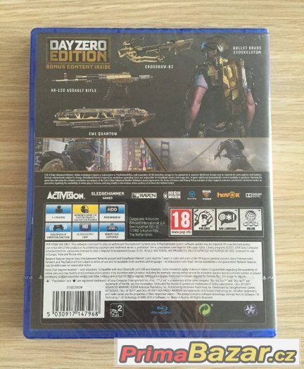 PS4 - Call of Duty: Advanced Warfare Day Zero Edition - Nové