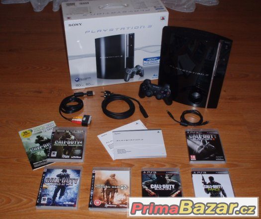 PS3 - Sony Playstation 3 + Call of Duty série