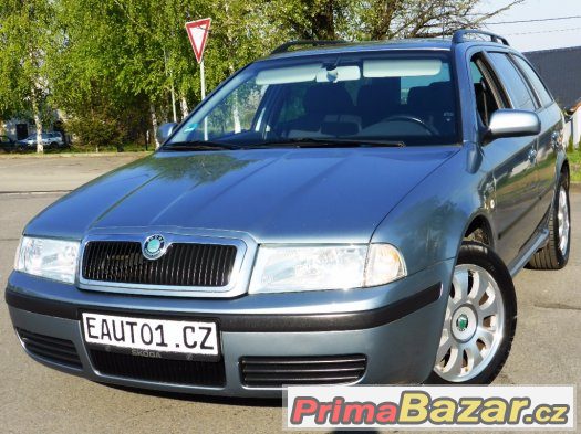 ŠKODA OCTAVIA COMBI 1.6i 75kW PLYN 2004 MULTIVOLANT VYHŘ.SED