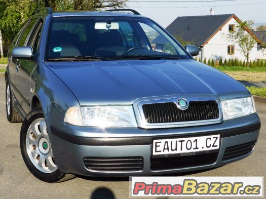 ŠKODA OCTAVIA COMBI 1.6i 75kW PLYN 2004 MULTIVOLANT VYHŘ.SED