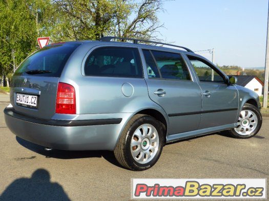 ŠKODA OCTAVIA COMBI 1.6i 75kW PLYN 2004 MULTIVOLANT VYHŘ.SED