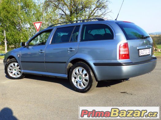 ŠKODA OCTAVIA COMBI 1.6i 75kW PLYN 2004 MULTIVOLANT VYHŘ.SED