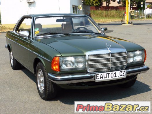 Mercedes Benz W123 Coupe 230 CE AUTO JAKO NOVÉ