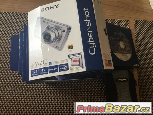 Digitální fotoaparát SONY Cyber Shot DSC-W210
