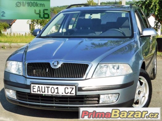 ŠKODA OCTAVIA COMBI 1.9 TDI 77kW KLIMA ALU TAŽNÉ EL.ŠÍBR PDC