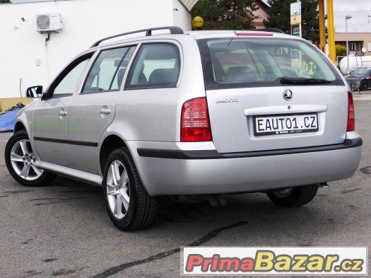 ŠKODA OCTAVIA COMBI 2004 1.9TDI 66kW KLIMA 1MAJITEL ALU16