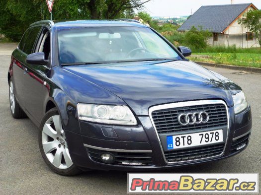 AUDI A6 AVANT 2.0 TDI 103kW 6q 2006 NAVI MULTIVOLANT KŮŽE