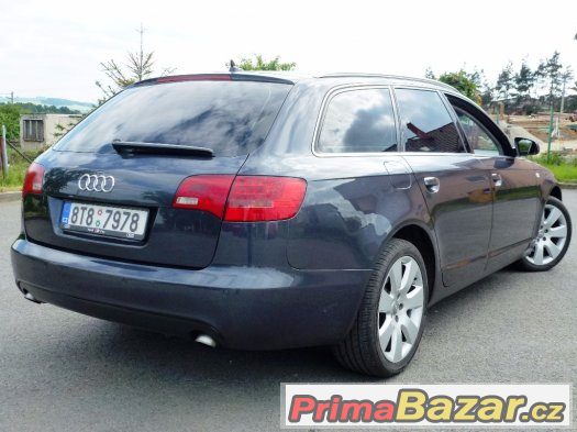 AUDI A6 AVANT 2.0 TDI 103kW 6q 2006 NAVI MULTIVOLANT KŮŽE