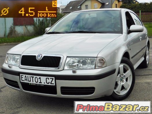 ŠKODA OCTAVIA LIFTBACK 2004 1.9TDI 66kW XENONY VYHŘ.SEDAČKY