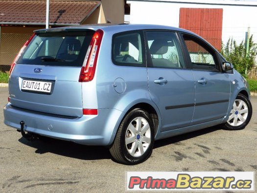 FORD C-MAX 2007 1.6i16V 74kW GHIA 1MAJITEL TAŽNÉ LED ESP EDS