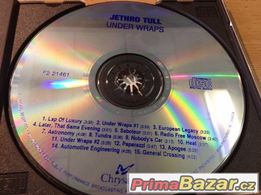 CD Jethro Tull - Under Wraps 1984