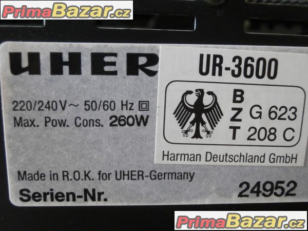 Receiver UHER UR-3600