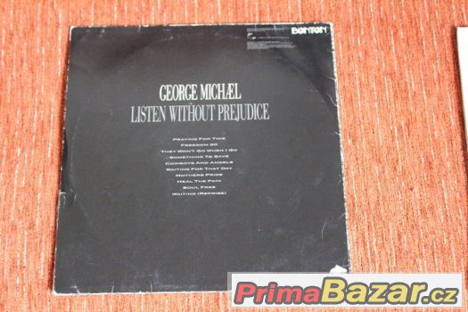 Vinylové LP George Michael - Listen Without Prejudice (1990)