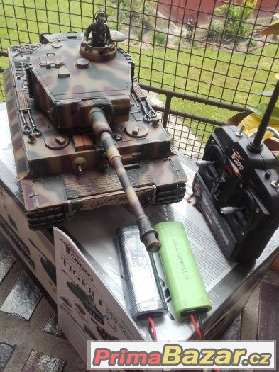 RC tank TIGER I. 2,4GHz Airsoft