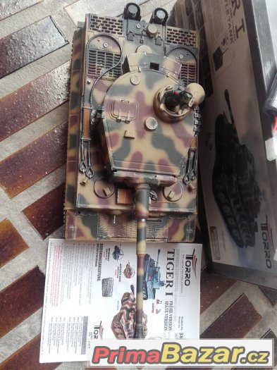 RC tank TIGER I. 2,4GHz Airsoft