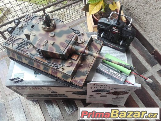 RC tank TIGER I. 2,4GHz Airsoft PROFI