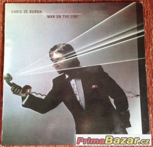 vinylové LP Chris de Burgh - Man on the line (1984)