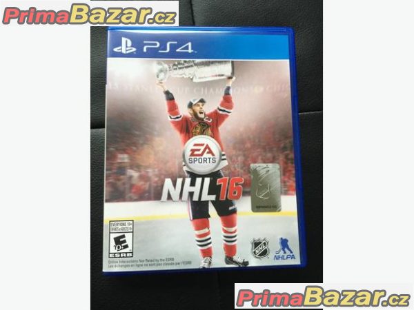 Prodám hru NHL 16 na PS 4