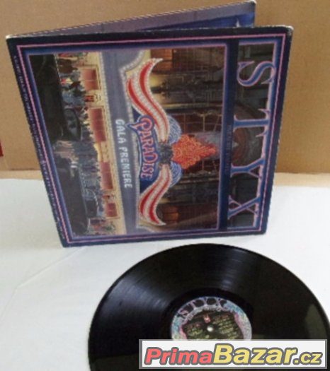 vinylové LP Styx - Paradise Theatre - laser etched